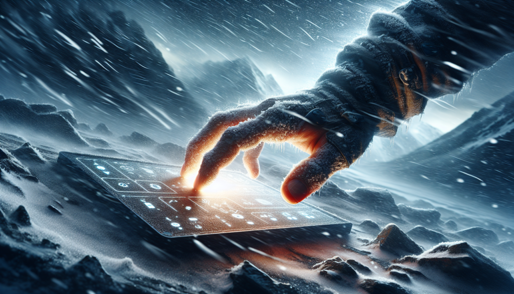Non-Electric Touchpad Revolution in Extreme Conditions