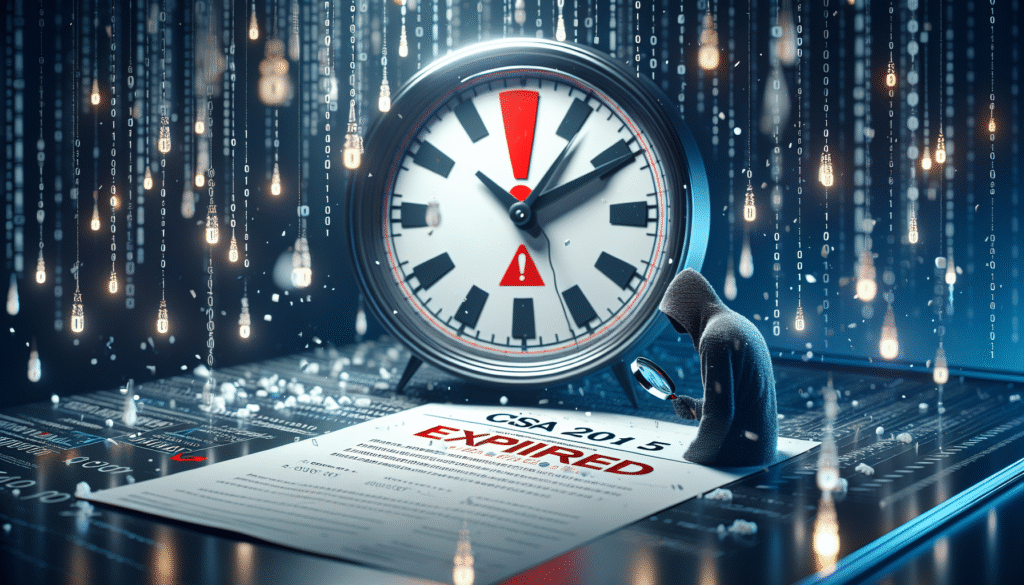 CISA 2015 Expiration Impact on Cybersecurity Trust